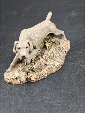 1979 Marsha A. Richardson Cold Bronze Cast Weimaraner Figurine Kennel Collection
